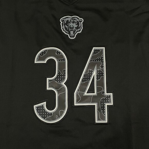 Nike Chicago Bears #34 Football Jersey - Picture 3 of 8